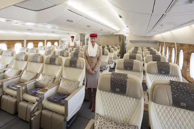 Emirates boarding pass
