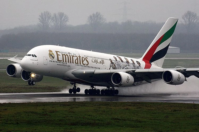 The first A380 service to Bali