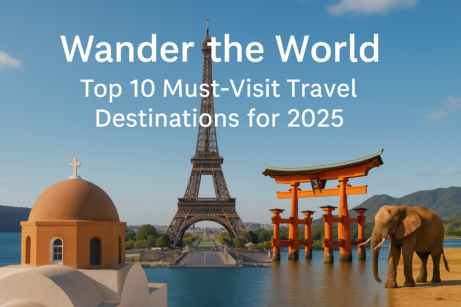 Top 10 Travel Destinations to Visit in 2025