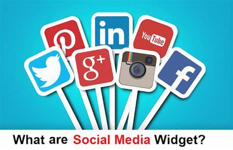 Social Media Widgets and Share Buttons