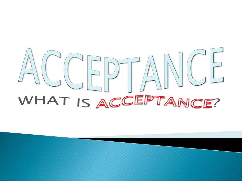 PAYMENT ACCEPTANCE POLICY